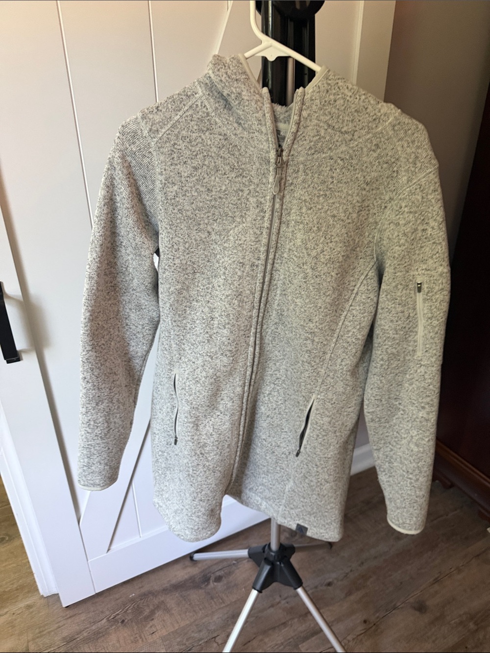 LL Bean Long Zip Up Sweater